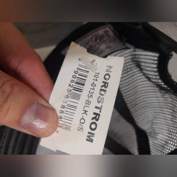 Goorin Bros Black Trucker Hat with Queen Bee Patch - Picture 6 of 10